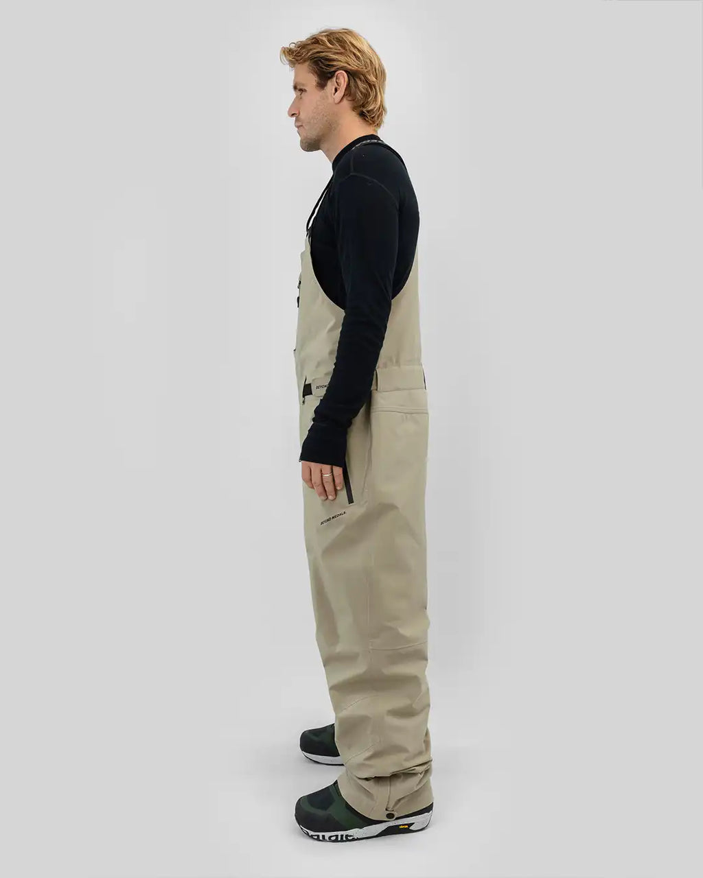 Tech 3L Snow Bib - Beige