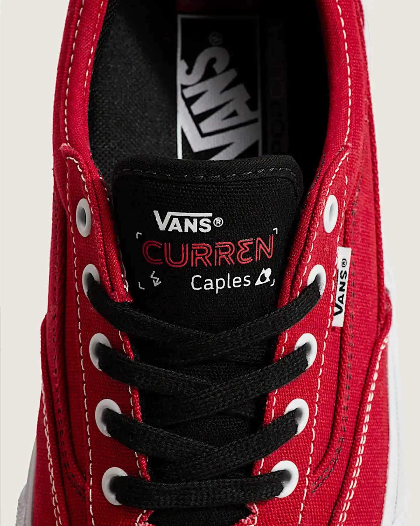 Skate Curren Caples Shoes - Red/White