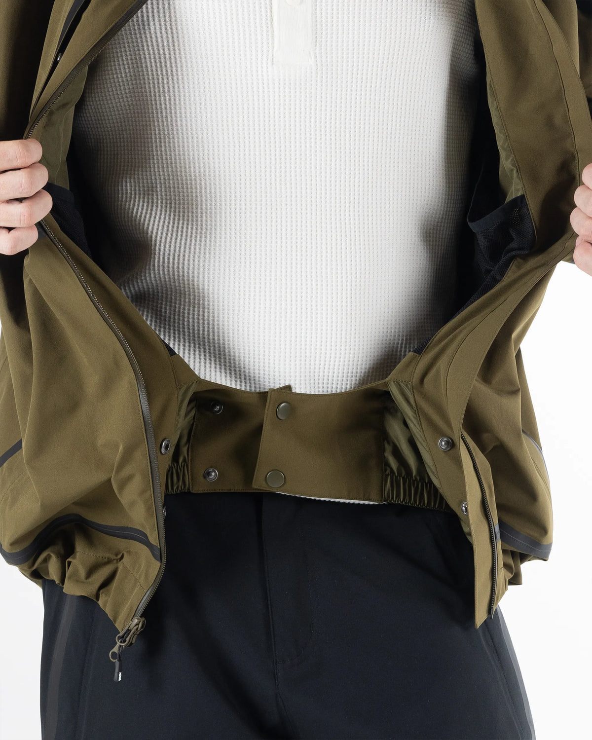 HOWL Taped Winter Jacket - Dark Olive – view 10