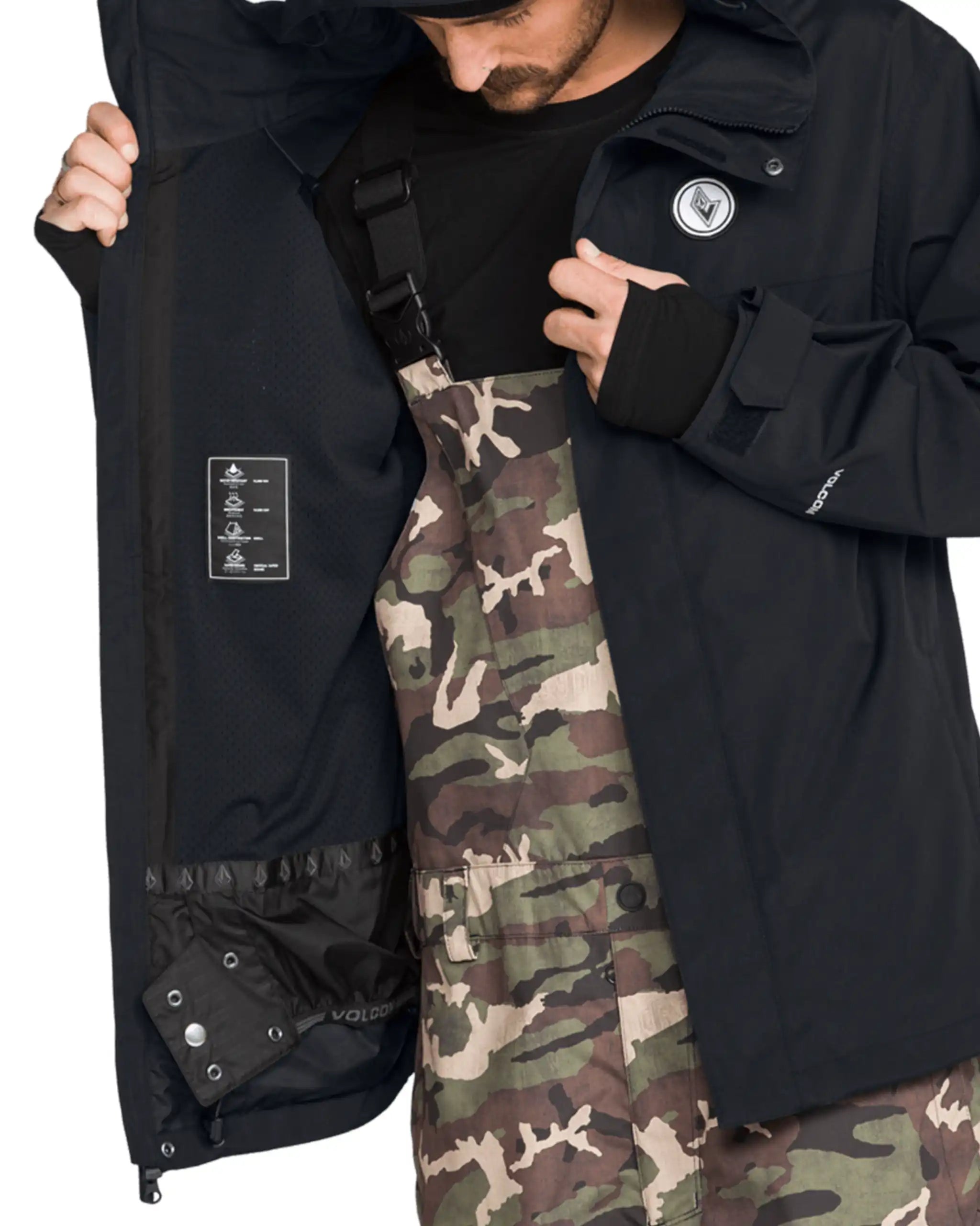 Manteau Neige Buckthreeeighty Insulated - Black