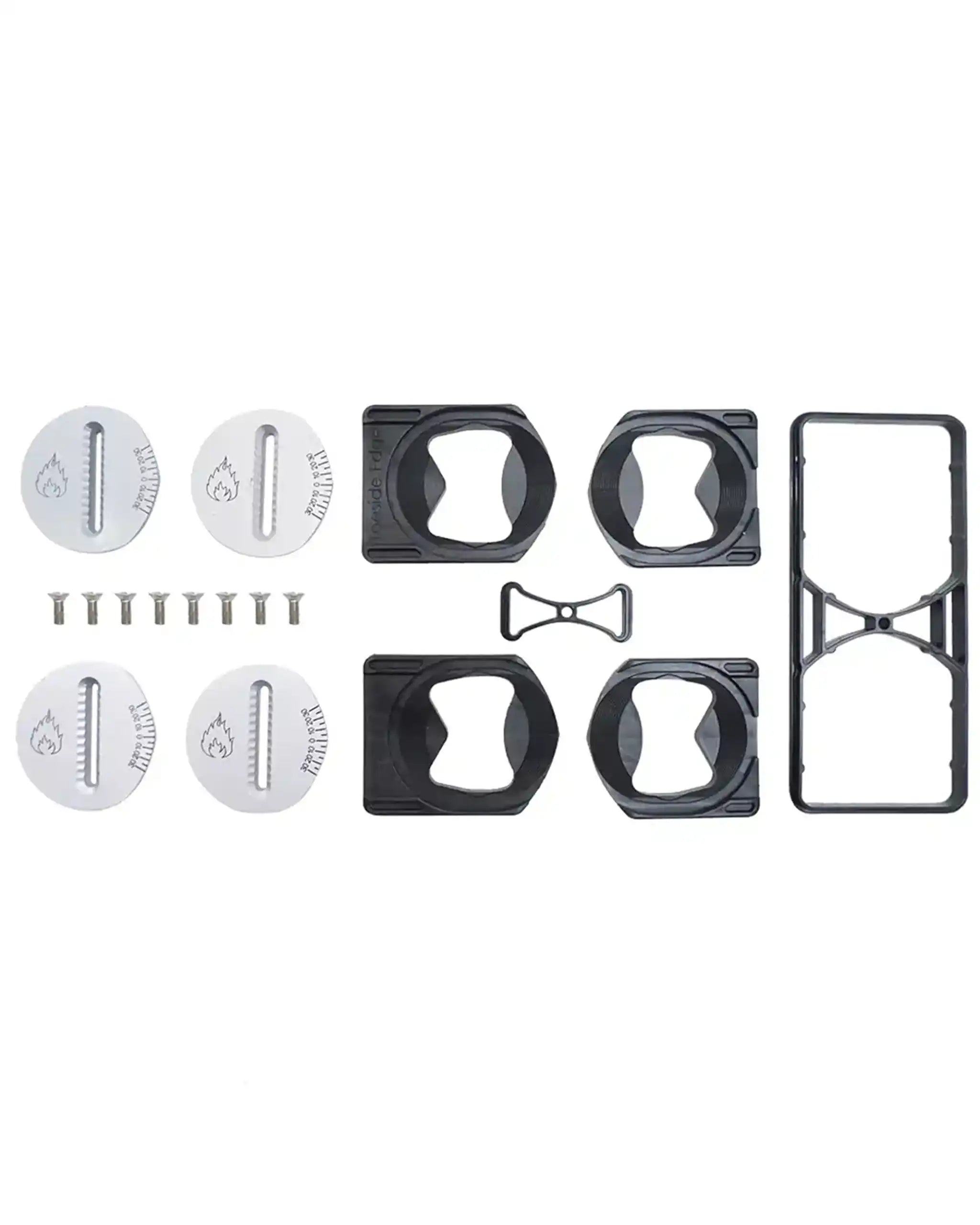 SPARK R&D Canted Pucks - Black Pucks and Connectors – view 3
