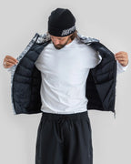 BEYOND MEDALS Packable Down Vest Winter Jacket - Print – view 8