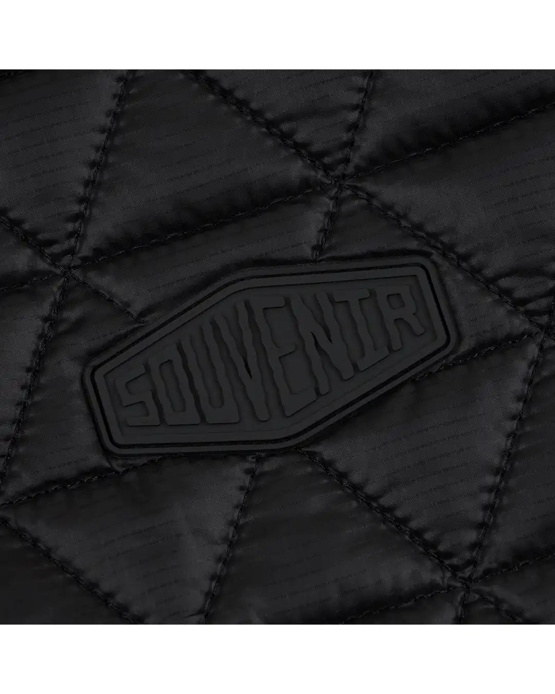 Convertible Micro Puffer Winter Jacket - Black
