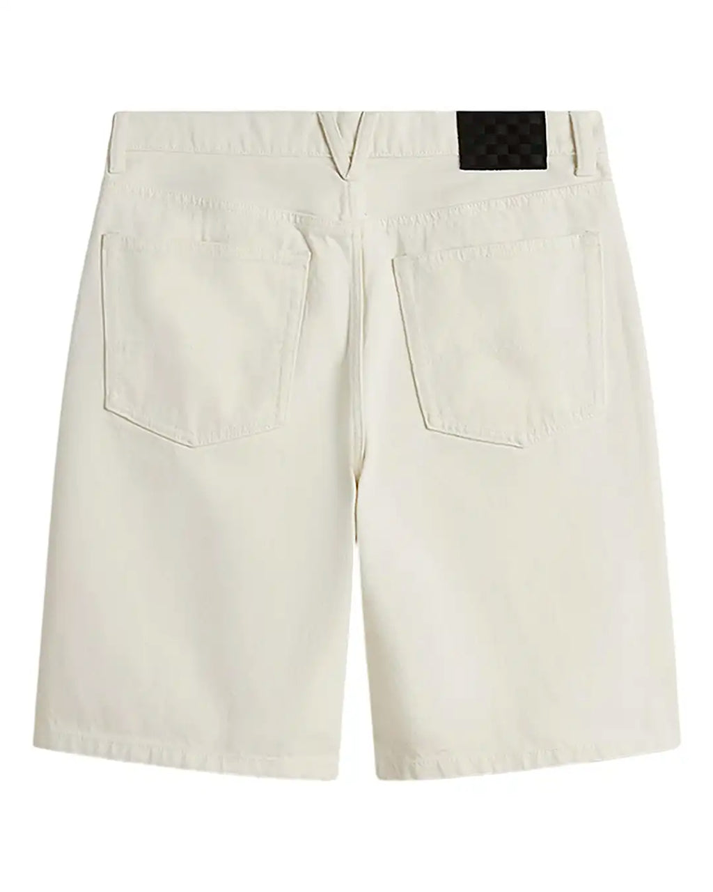 Short Check-5 Baggy Denim - Marshmallow