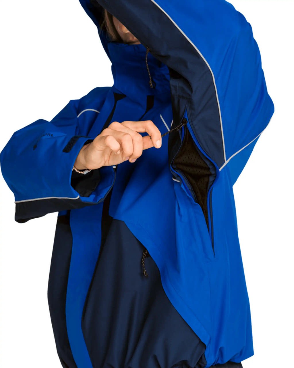 Yourfav Baggy Gore-Tex Winter Jacket - Bright Blue
