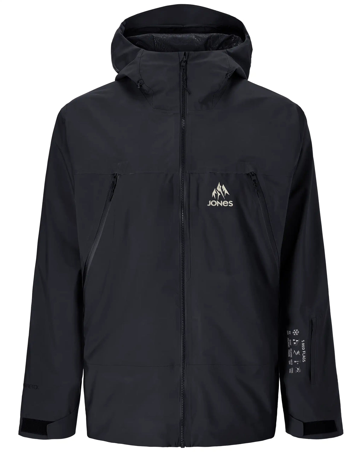 Manteau Neige Deeper Gore-Tex - Stealth Black par JONES
