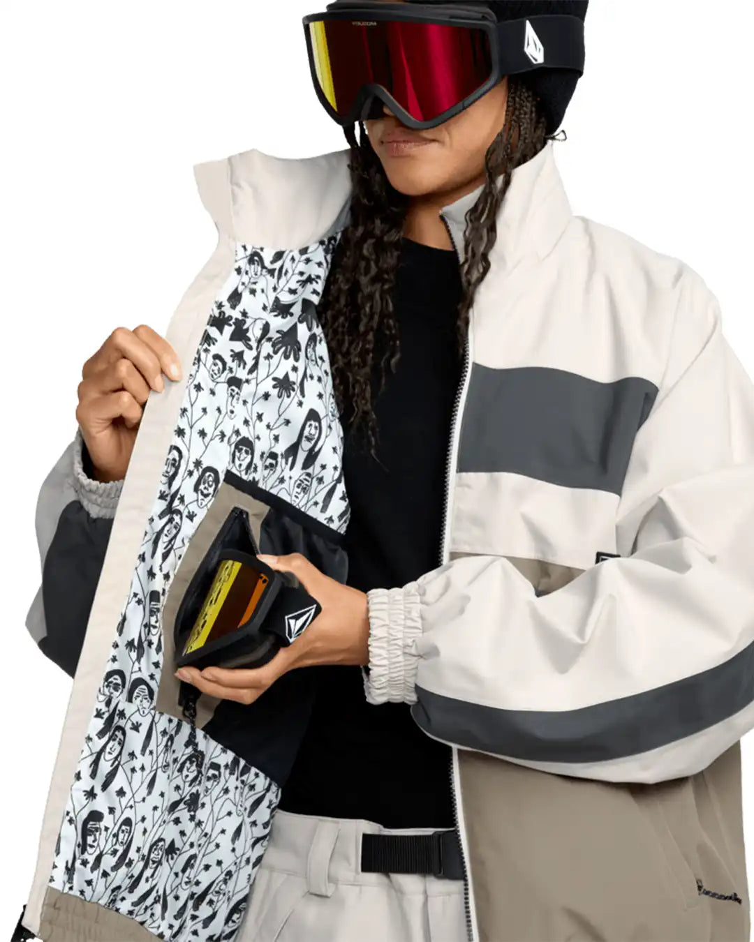 Manteau Neige Dlm - Stone