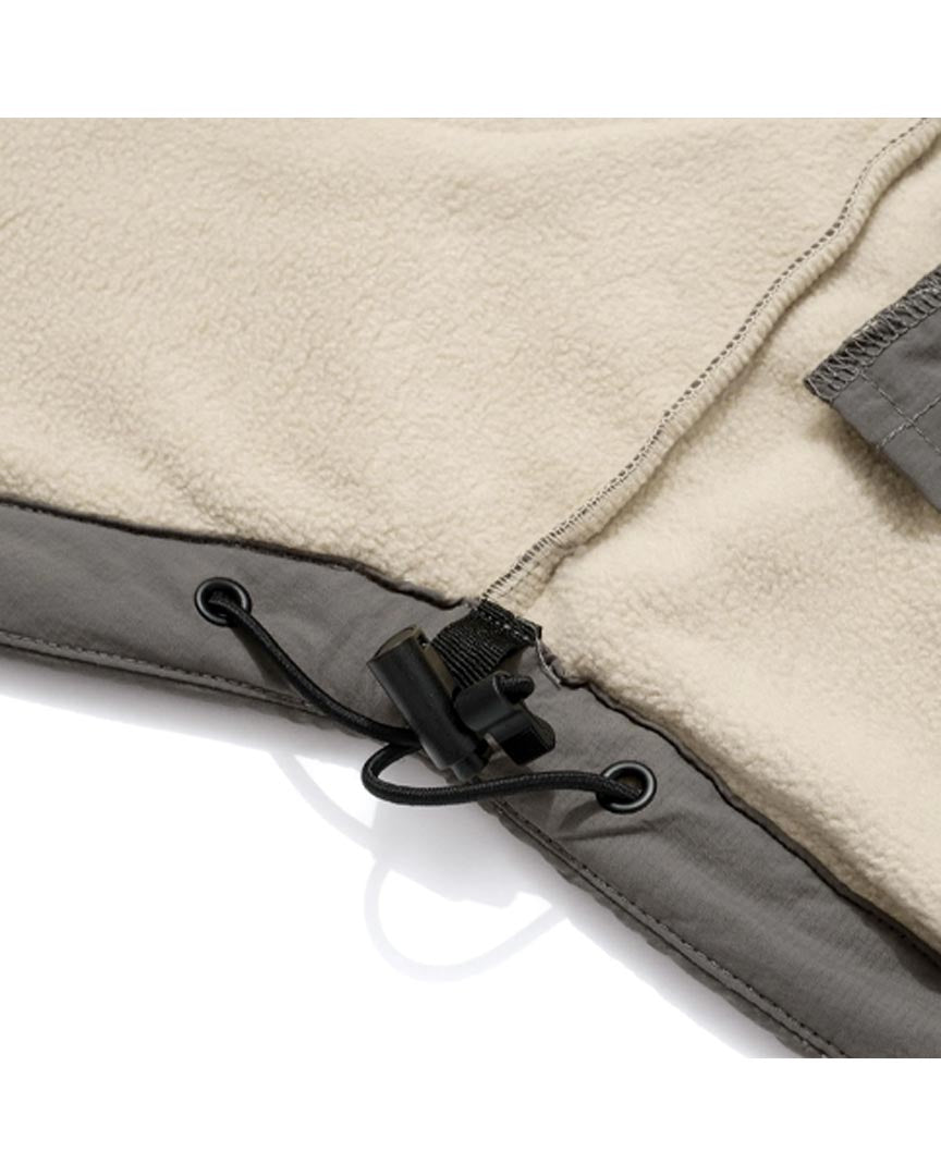 Zip Polar Fleece Jacket - Marshmallow