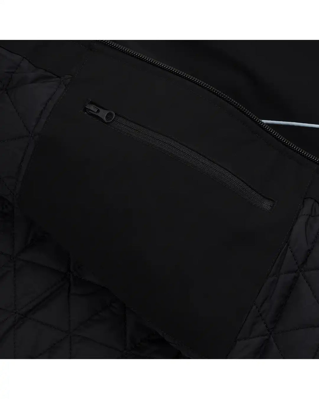 Insulated Track Winter Jacket - Black