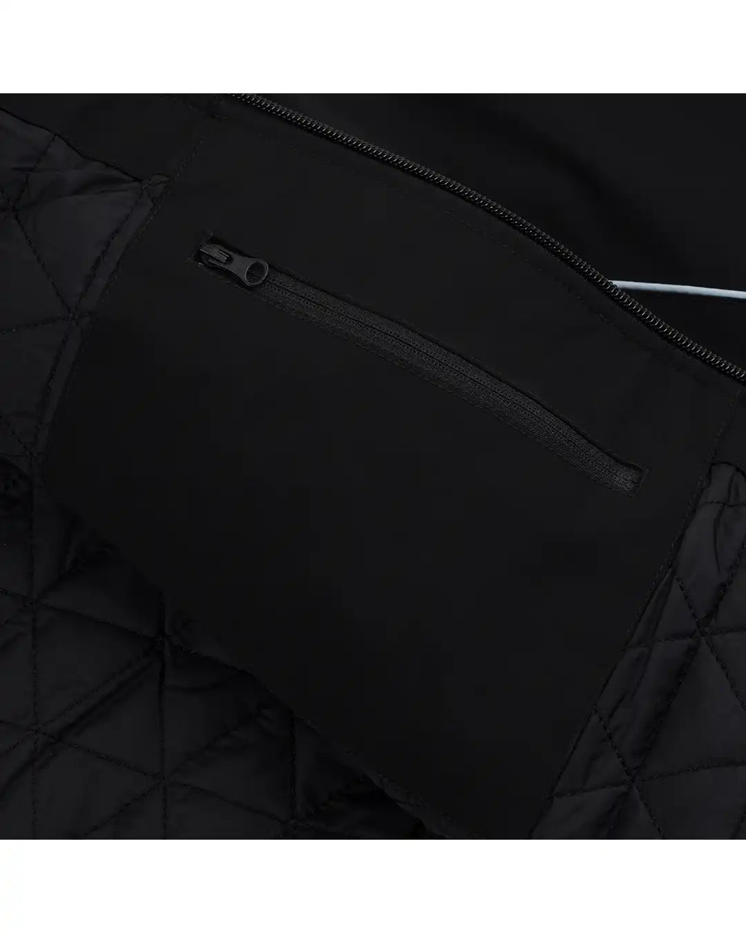Insulated Track Winter Jacket - Black