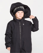 Little Flurry One Piece Kid's Winter Suit  - Black