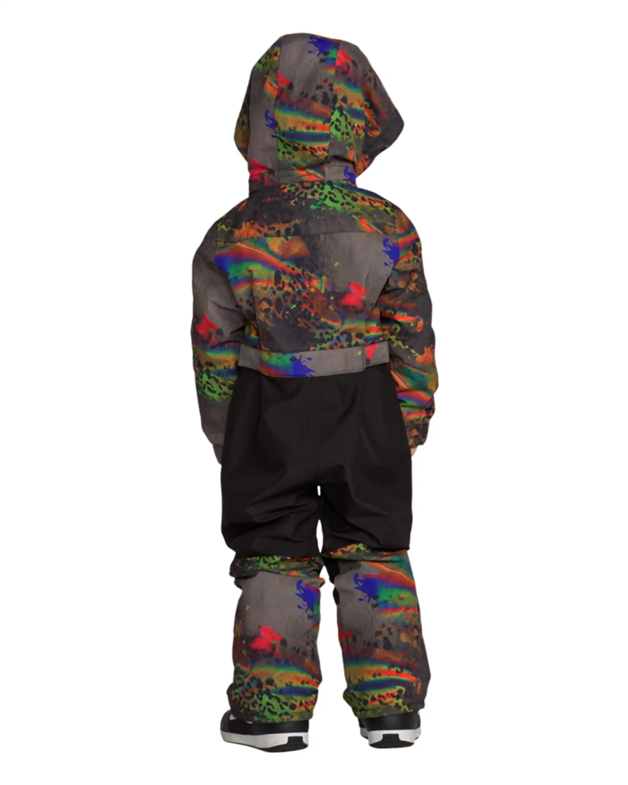 Little Flurry One Piece Kid's Winter Suit  - Cheetah