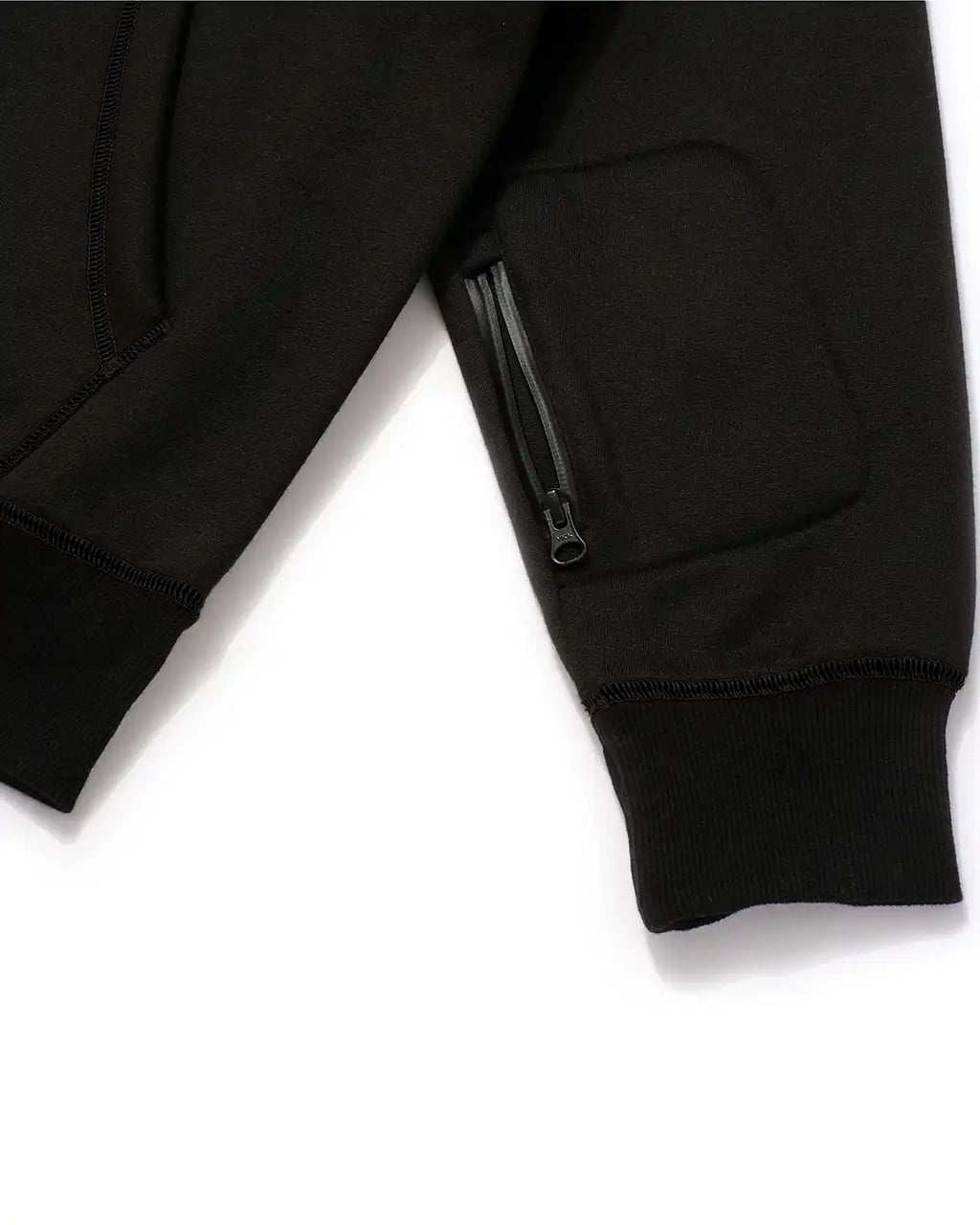 Dwr Zip Up Hoodie - Black