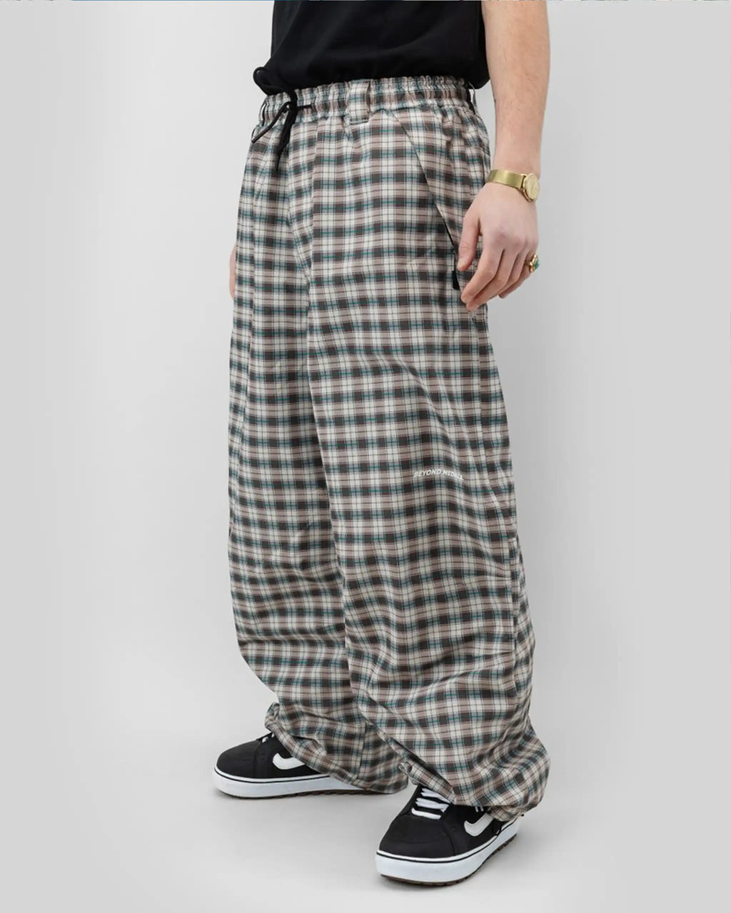 Park Print 2L Snow Pants - Light Beige