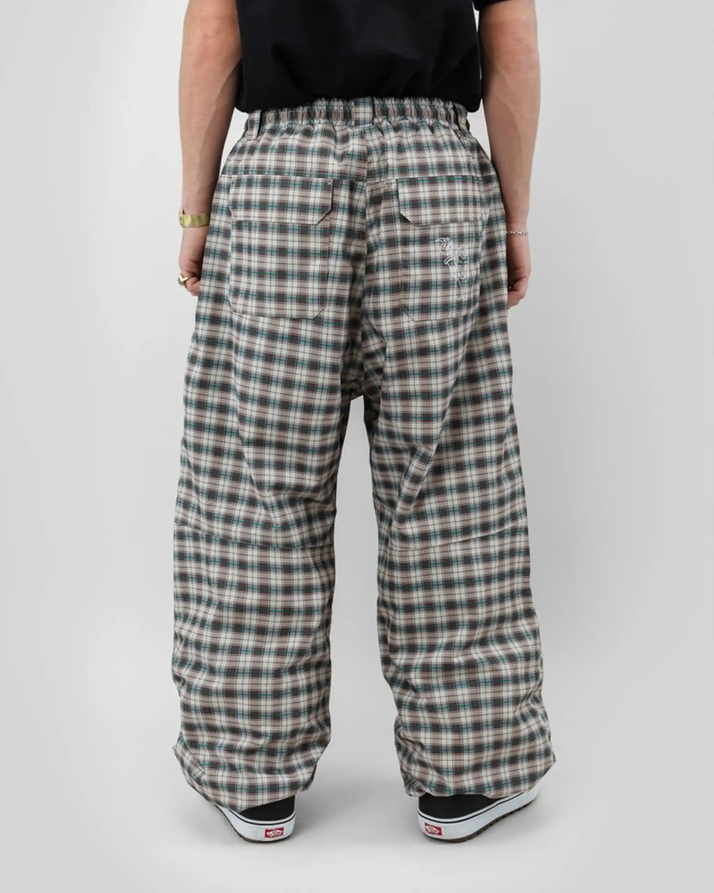 Park Print 2L Snow Pants - Light Beige