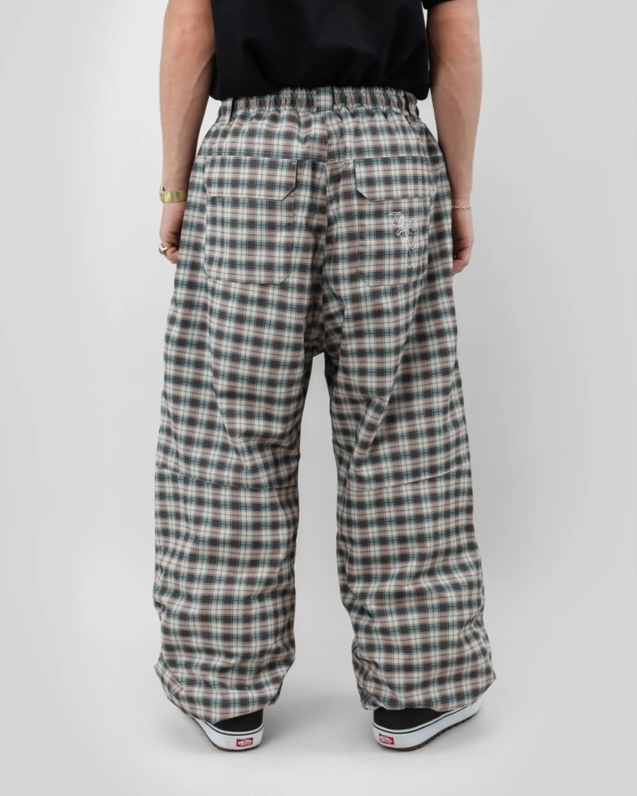 Park Print 2L Snow Pants - Light Beige