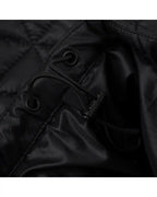 Convertible Micro Puffer Winter Jacket - Black