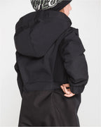 Little Flurry One Piece Kid's Winter Suit  - Black