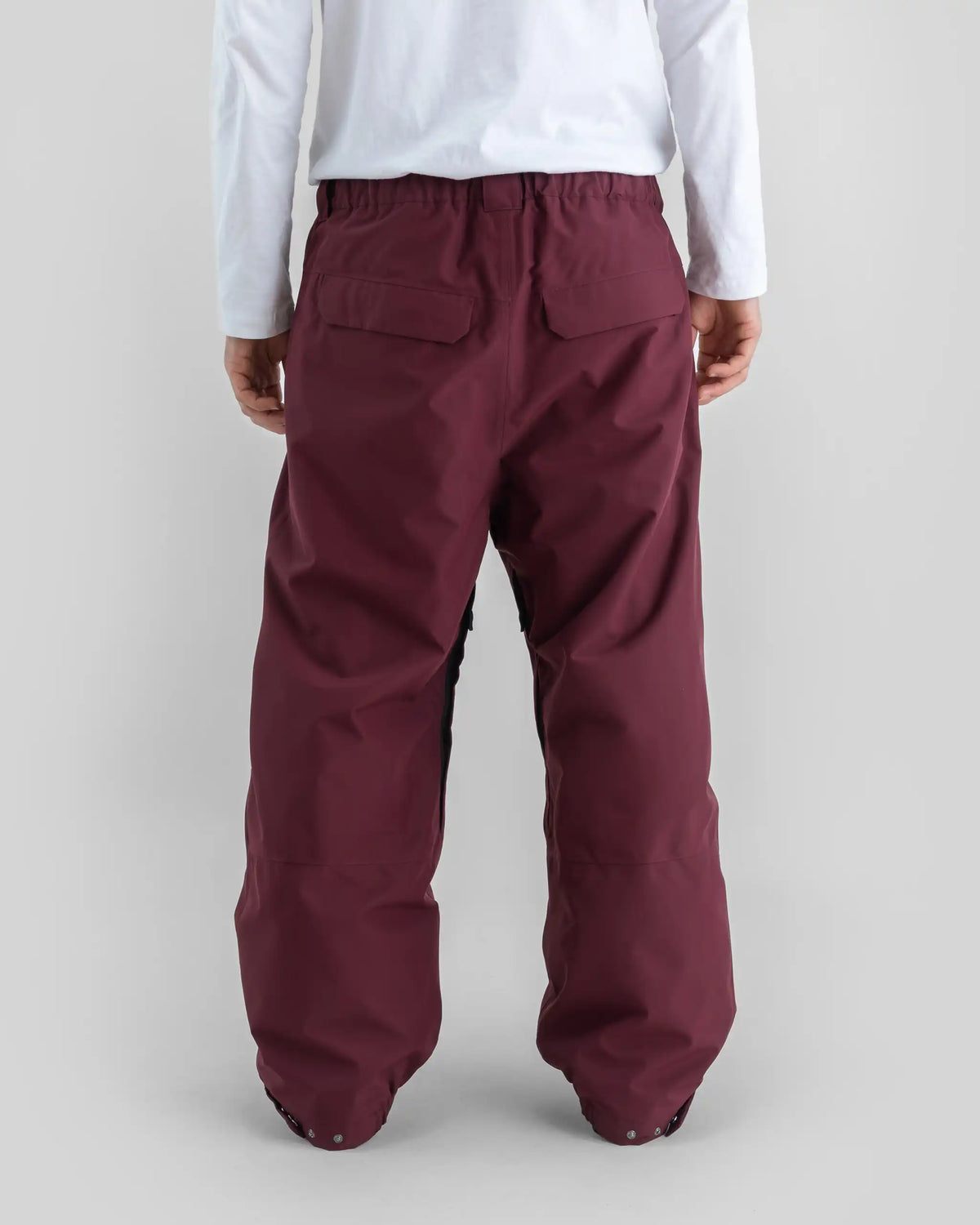 BEYOND MEDALS Nostalgia 2L Snow Pants - Dark Red – view 8
