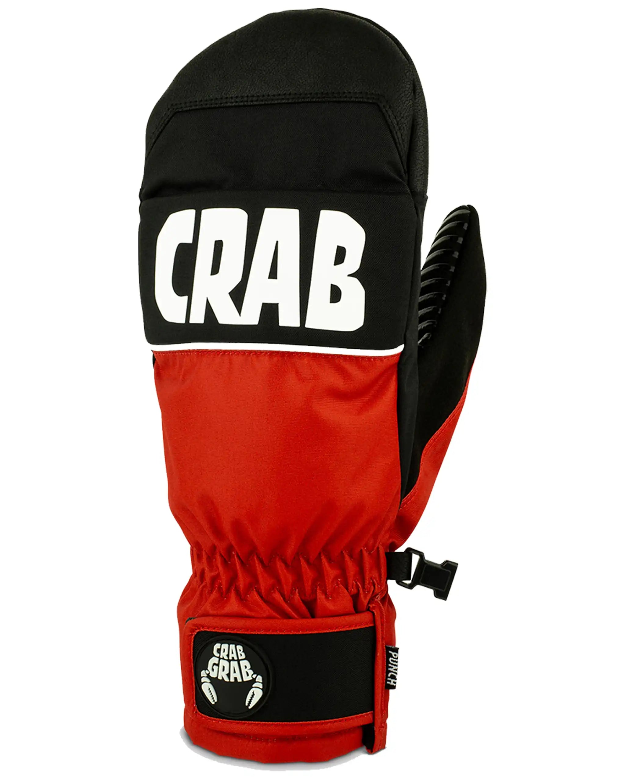 CRAB GRAB Punch Mitt - Original Red Gloves and Mitts – view 2