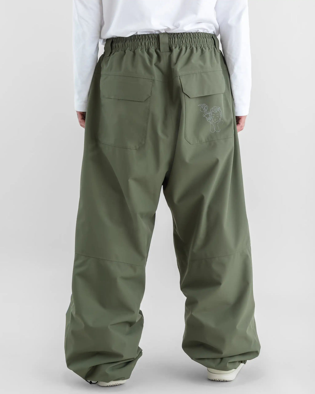 BEYOND MEDALS Park 2L Snow Pants - Dark Green – view 7