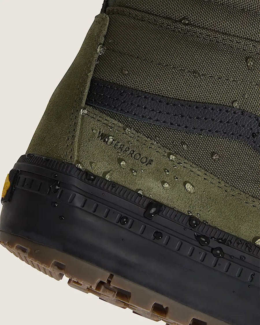 Mte Sk8-Hi Waterproof Insulated Shoes - Green/Black