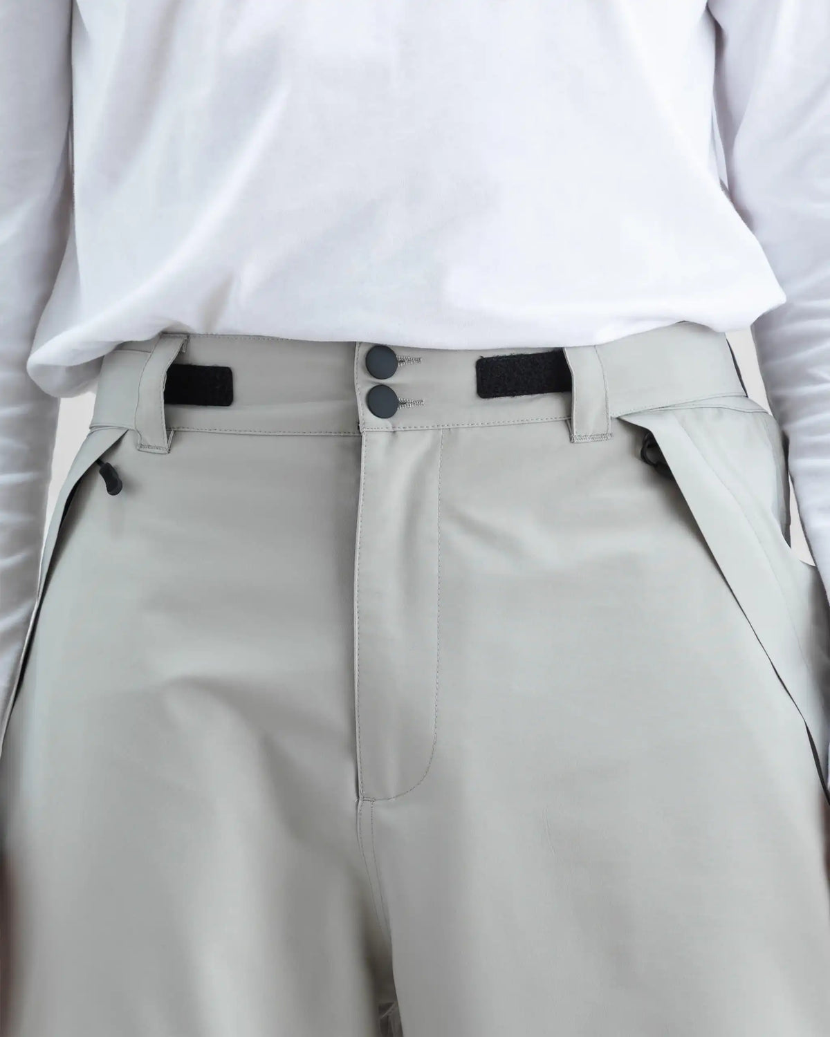 BEYOND MEDALS X 3L Snow Pants - Grey – view 8
