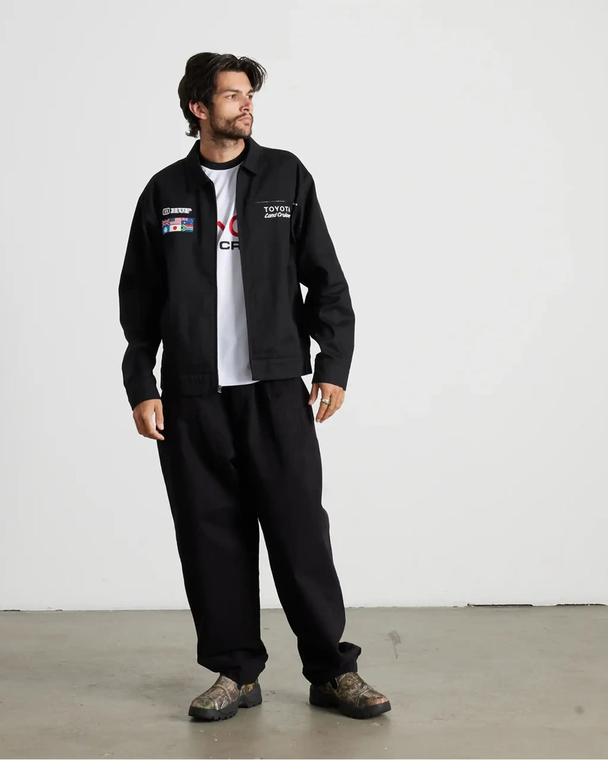 HUF X Toyota Land Cruiser World Tour Jacket - Black – view 8