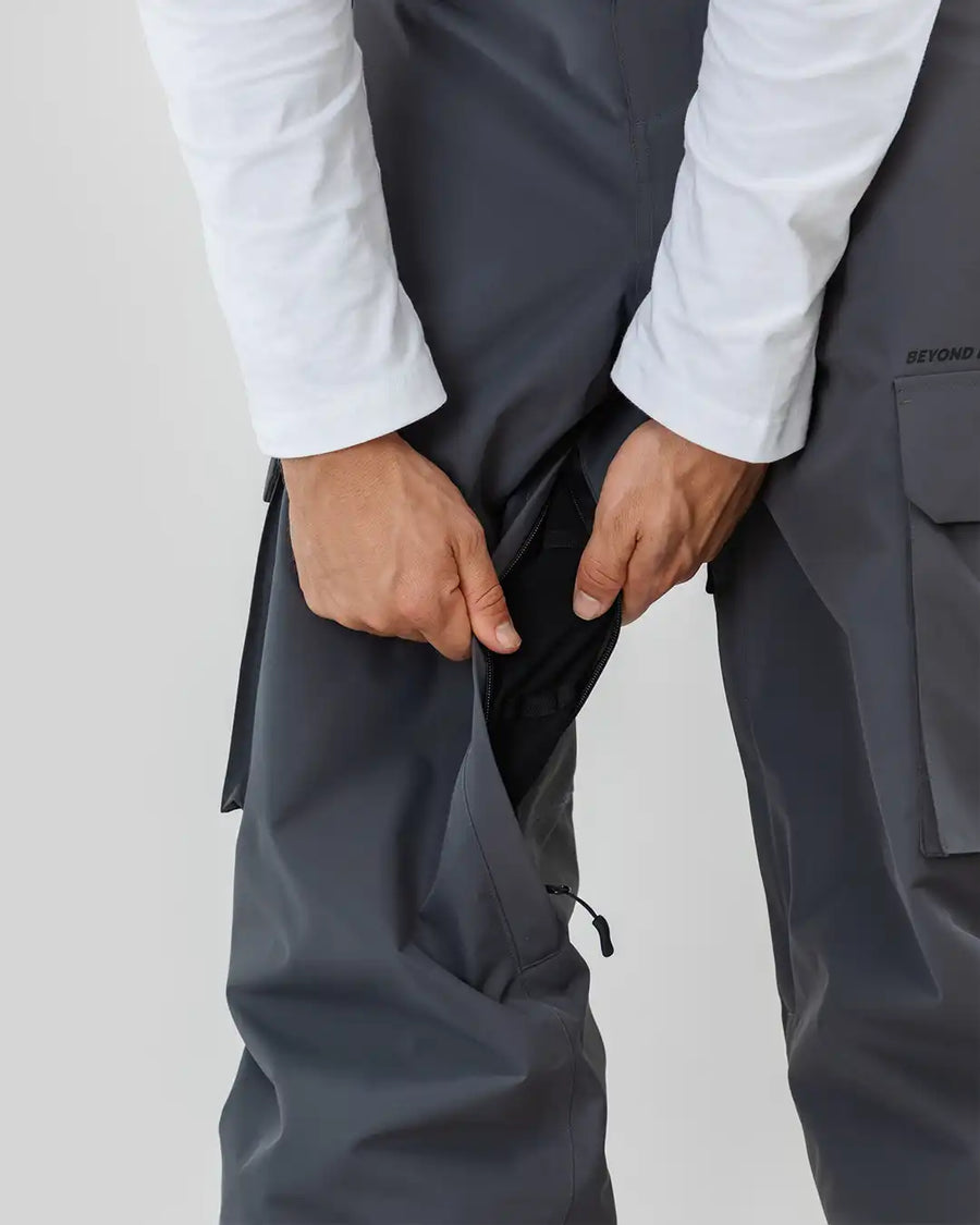 Cargo 2L Snow Pants - White