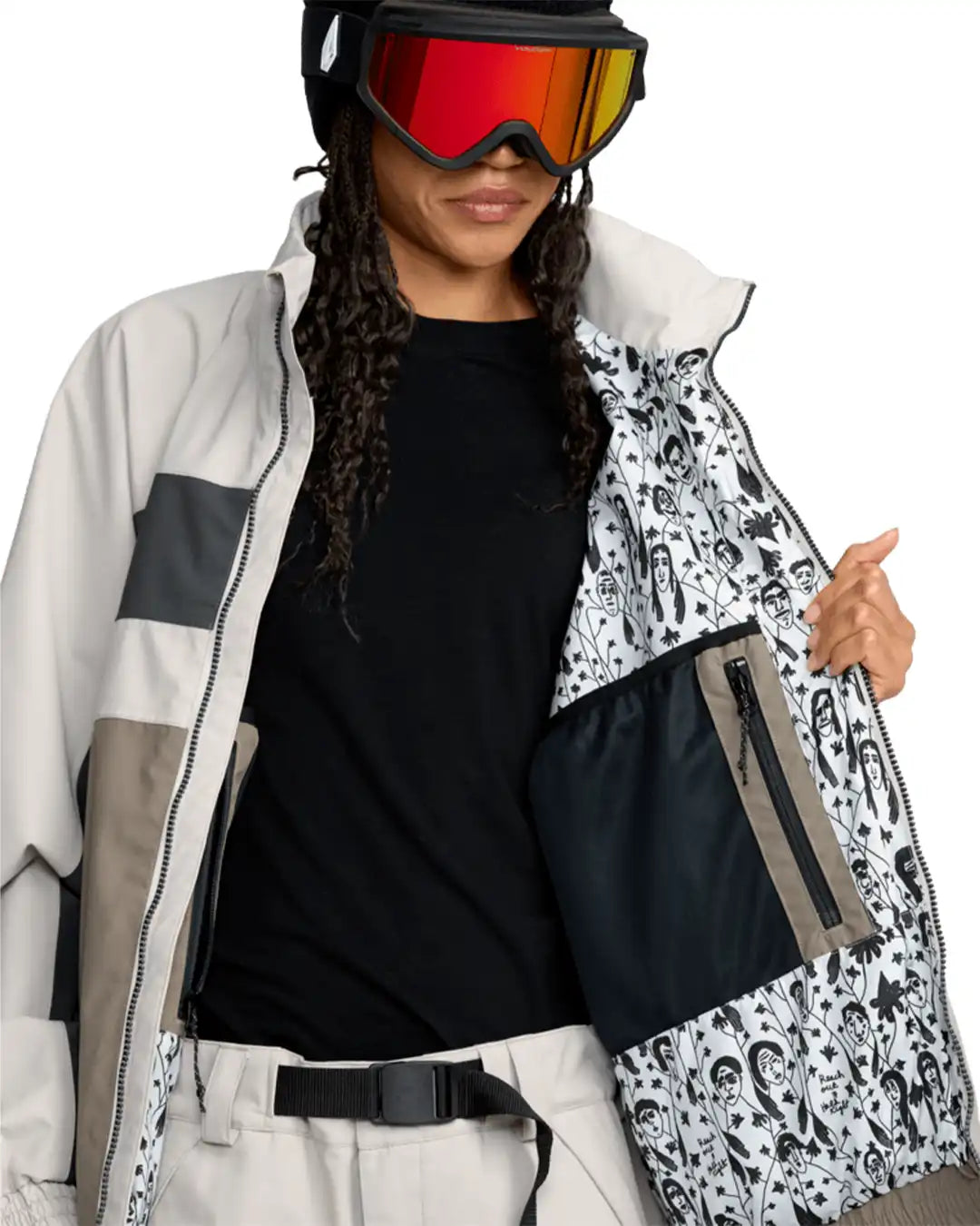 Manteau Neige Dlm - Stone