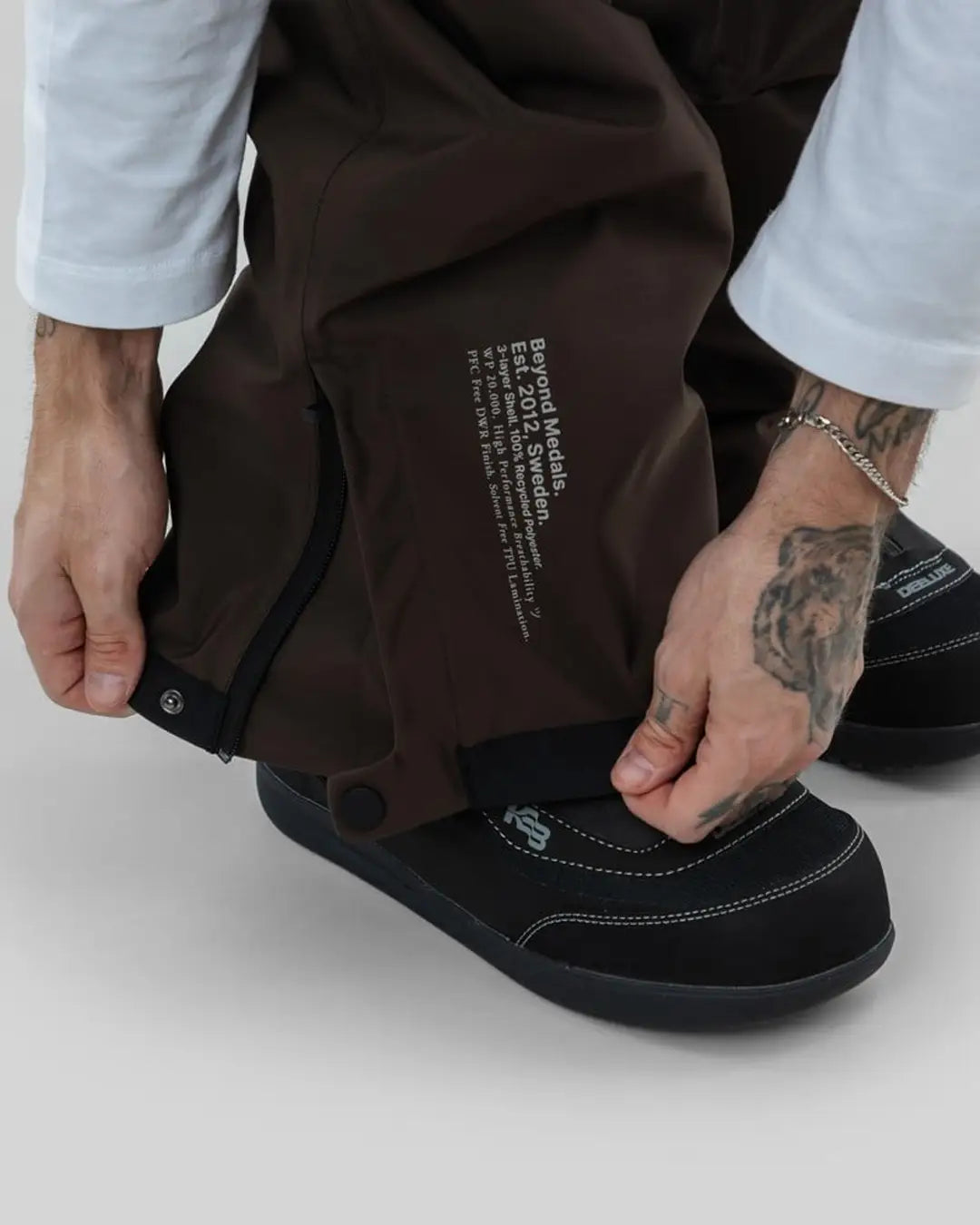 Ommi 3L Snow Pants - Brown