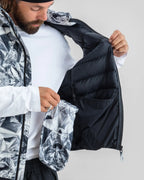 BEYOND MEDALS Packable Down Vest Winter Jacket - Print – view 10