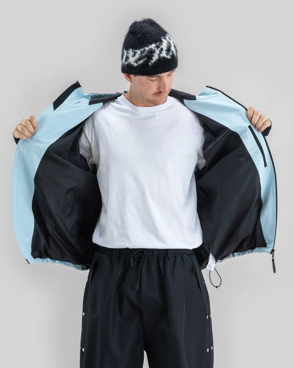 Manteau Neige Park 2L - Light Blue par BEYOND MEDALS – vue 9