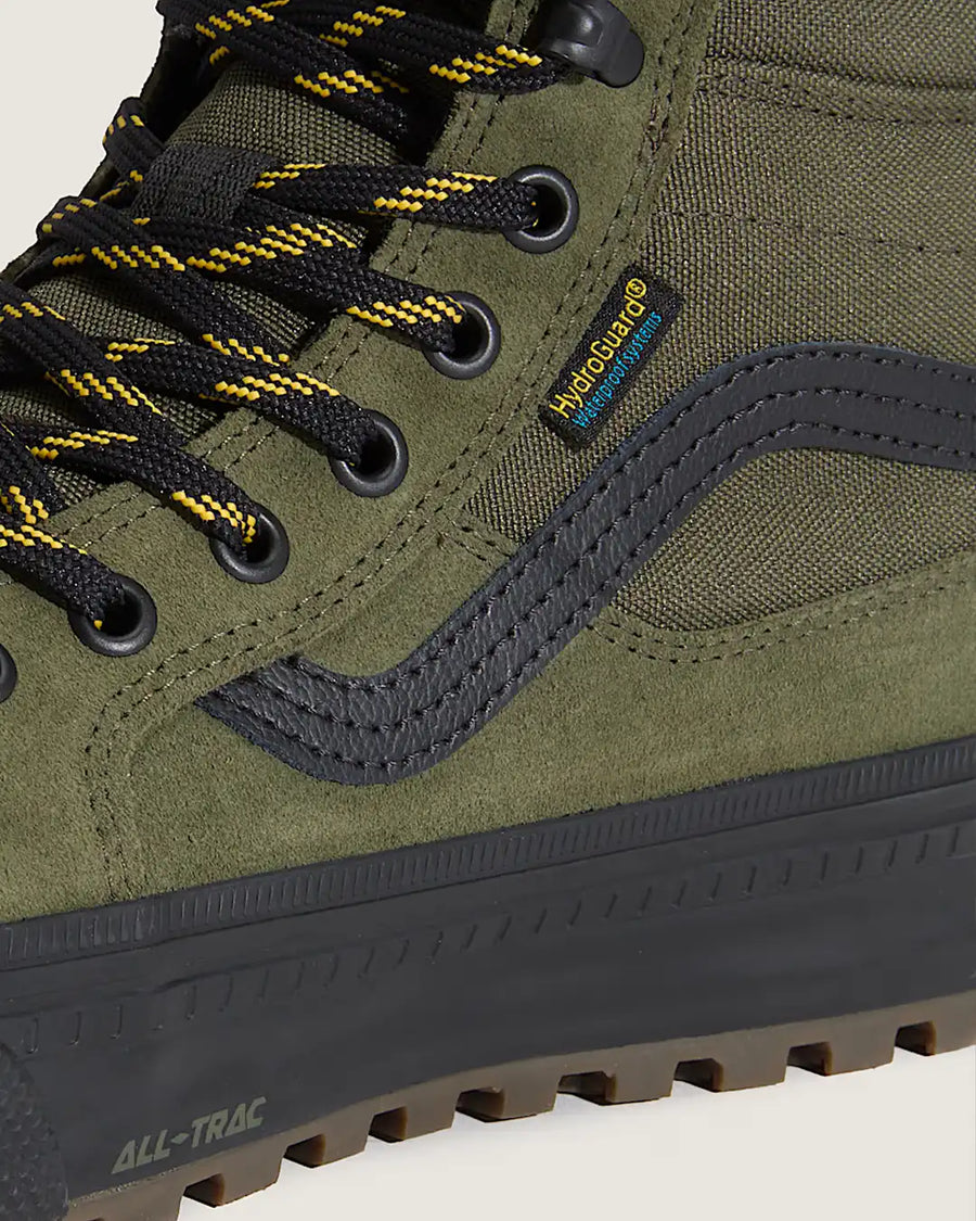 Mte Sk8-Hi Waterproof Insulated Shoes - Green/Black