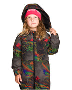 Little Flurry One Piece Kid's Winter Suit  - Cheetah