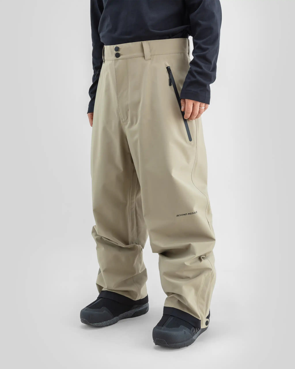 BEYOND MEDALS Omni Snow Pants - Beige – view 5