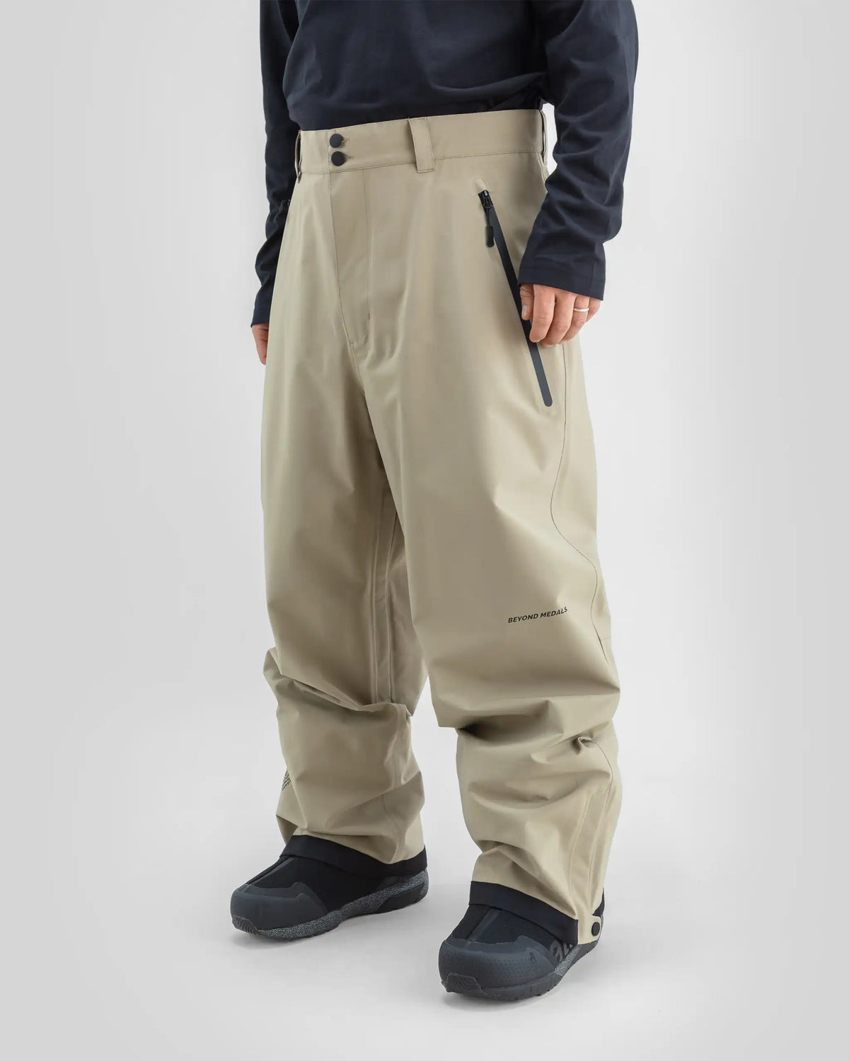 BEYOND MEDALS Omni Snow Pants - Beige – view 5