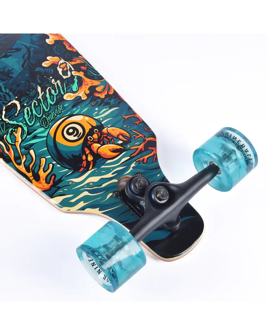 Flipside Fractal Complete Longboard