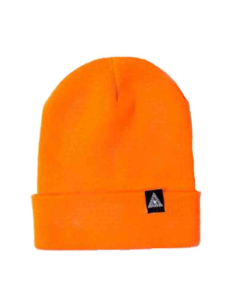 Adre Ii Rebord Beanie - Orange Neon