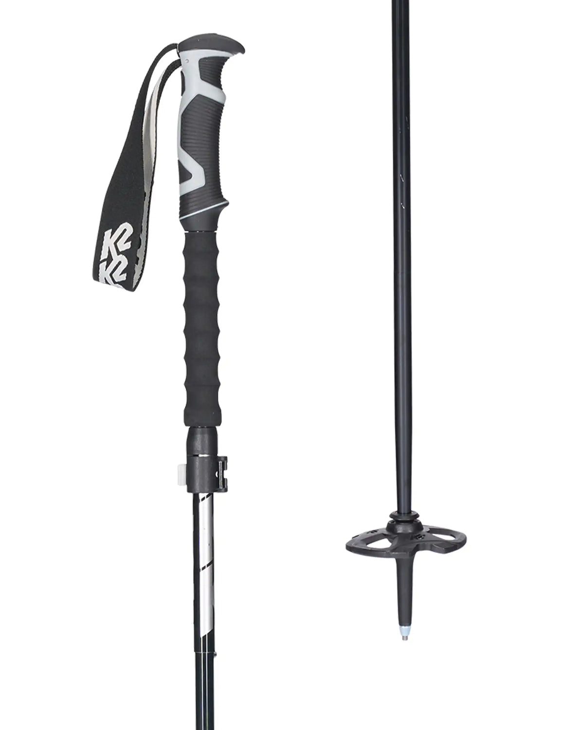 K2 Swift Stick Ski Poles - Black – view 2