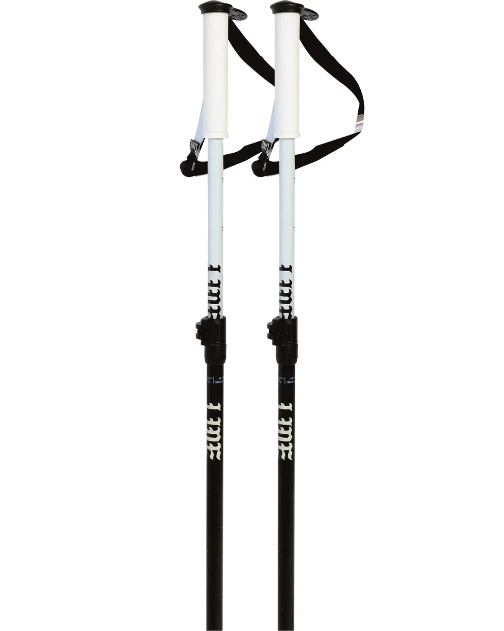 Paintbrush Ski Poles - Black