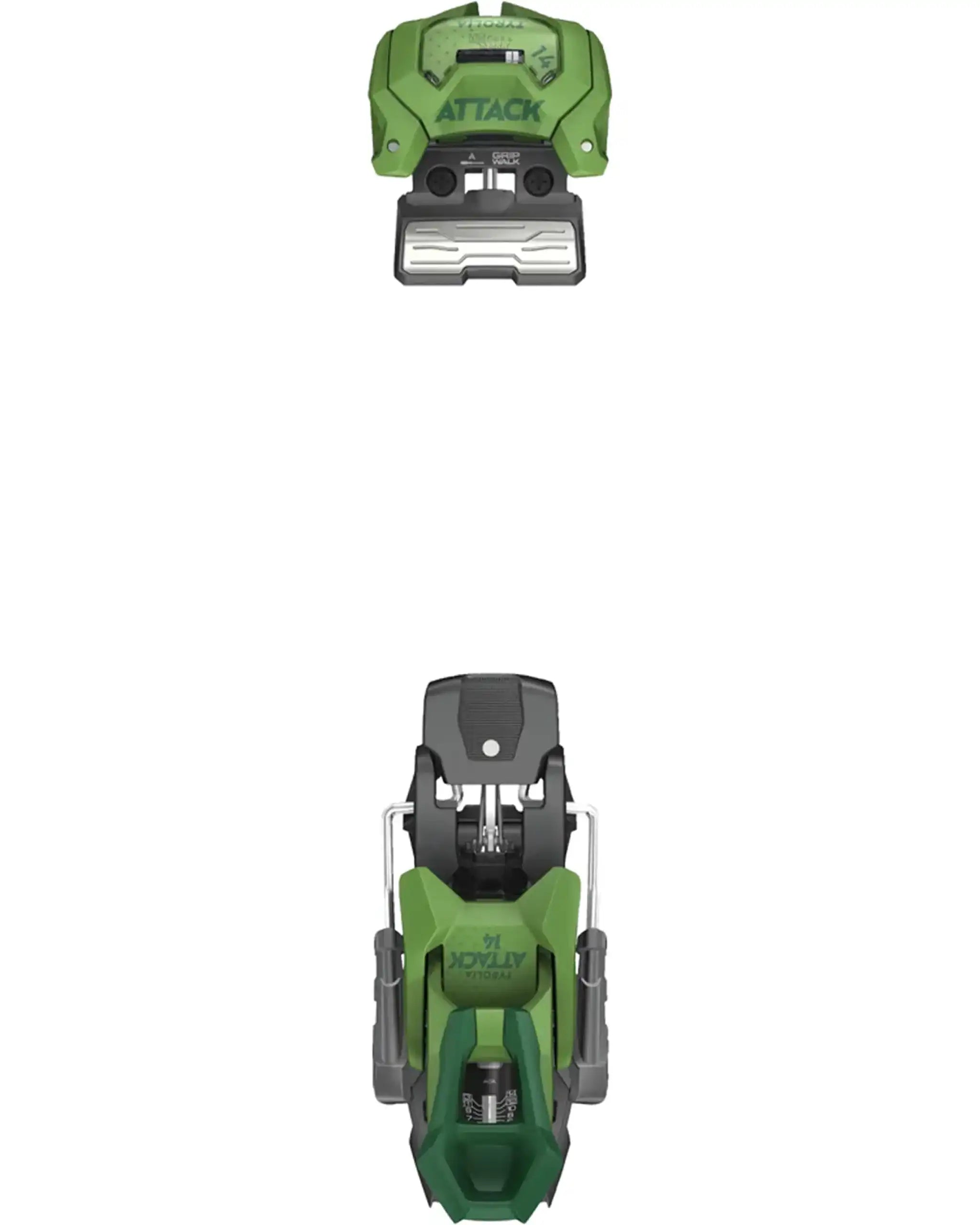 Attack 14 Gw Ski Bindings - Green 2027