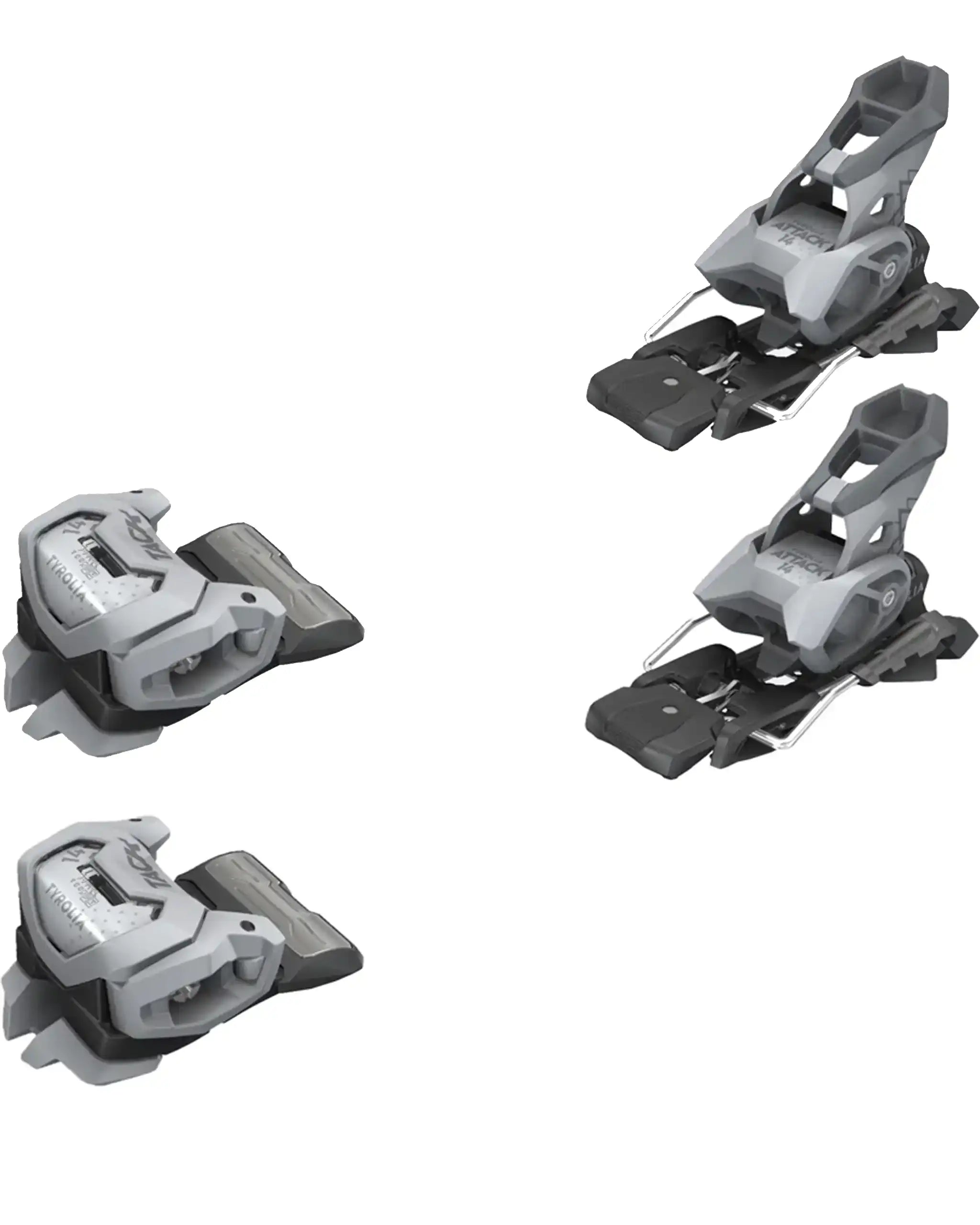 Attack 14 Gw Ski Bindings - Grey 2027