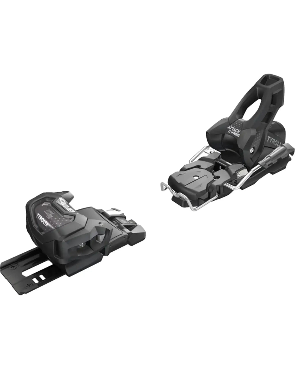 Attack Hybrid 11 Mn/Pt Ski Bindings - Black/Silver