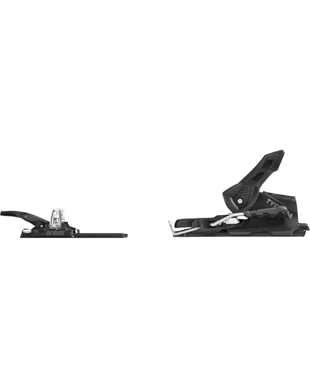 Attack Hybrid 11 Mn/Pt Ski Bindings - Black/Silver