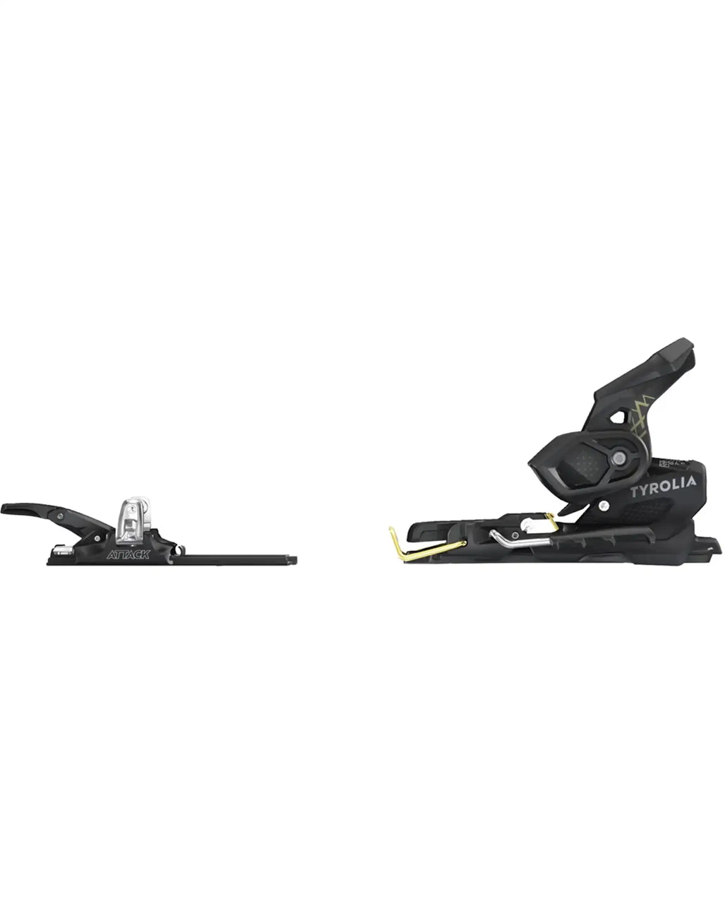 Attack Hybrid 14 Mn/Pt Ski Bindings - Black/Gold