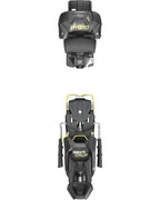 Attack Hybrid 14 Mn/Pt Ski Bindings - Black/Gold