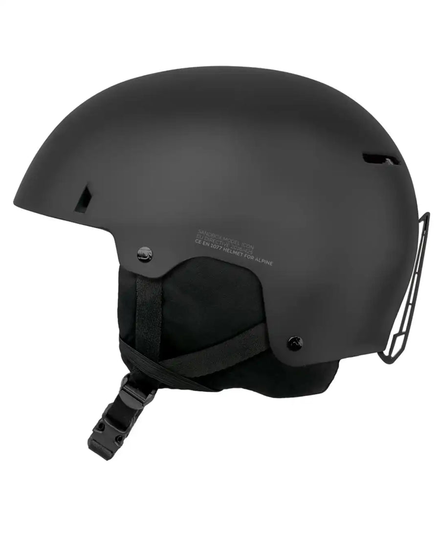 Casque hiver Icon Snow (Fit System) - Black