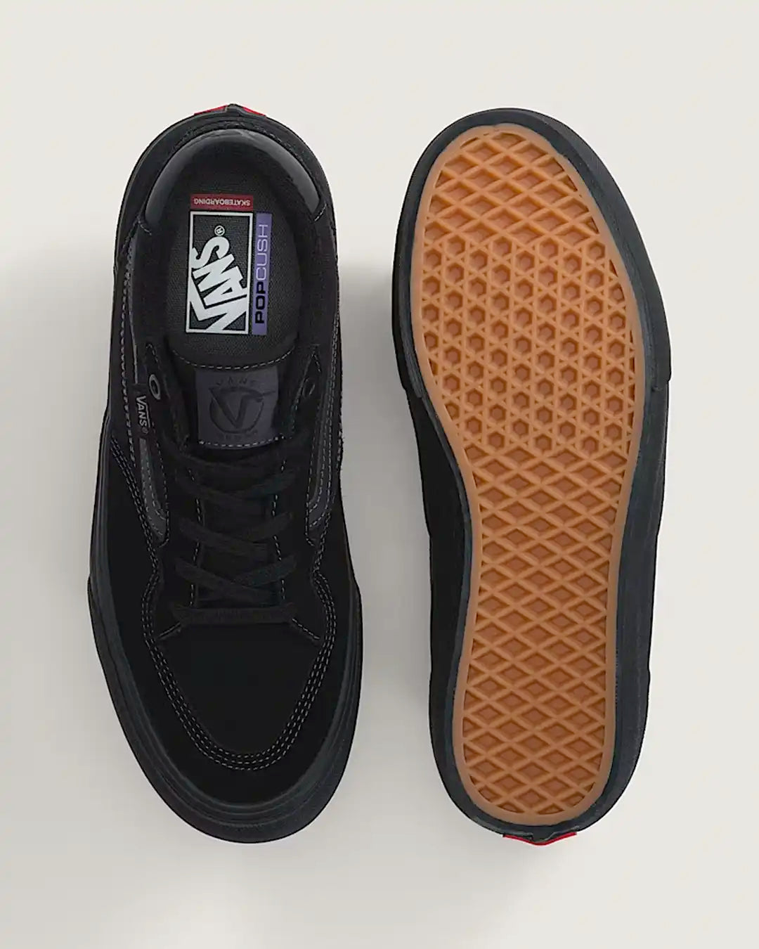 Skate Rowan Contrast Shoes - Black/Grey