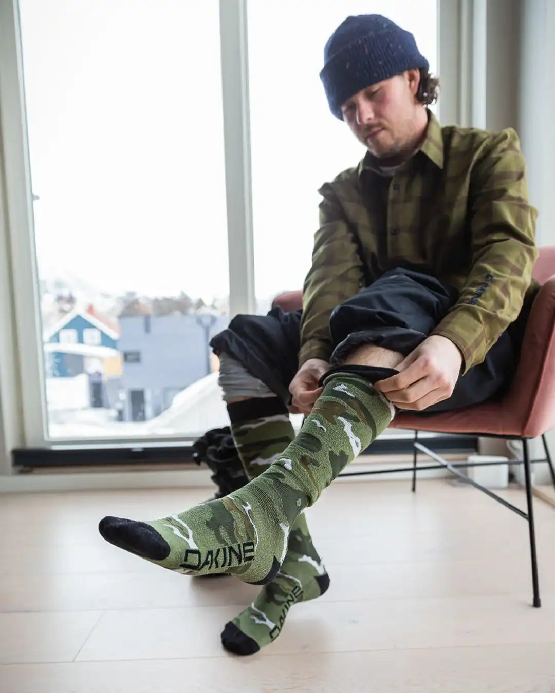 Freeride Thermal Socks - Vintage Camo